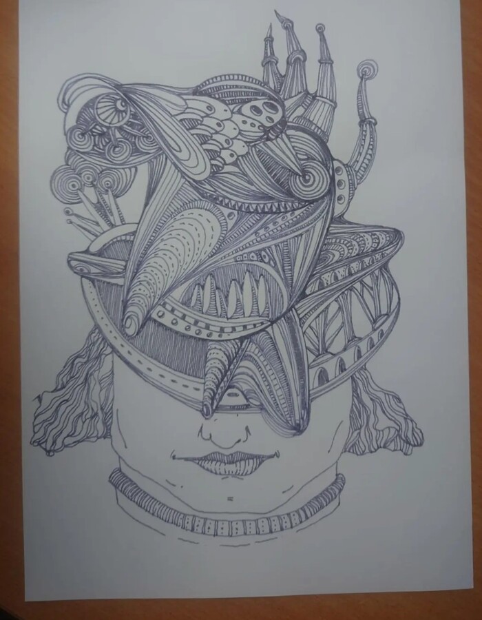 Рисунок #225 Шляпа (головной убор)