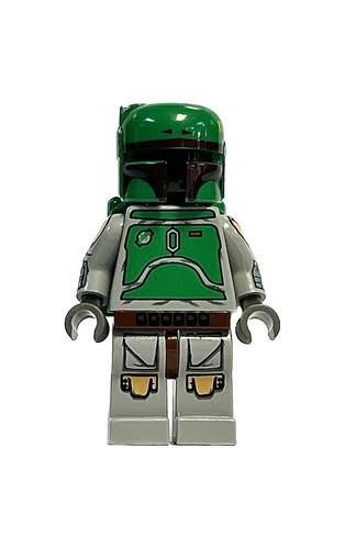 Святой грааль для фанатов LEGO Star Wars. Фигурка охотника за головами с уникальными принтами на руках и ногах.
