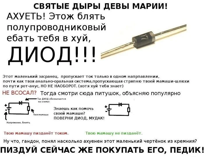Practical Physics. Grade 10 - Picture with text, Physics, Diodes, Mat, Repeat