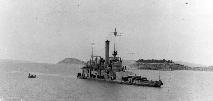 ������� Tonopah (������ USS Nevada) �� �������� ��������, 1919 ���