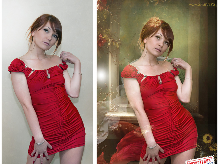 ����������� �� � ����� Photoshop