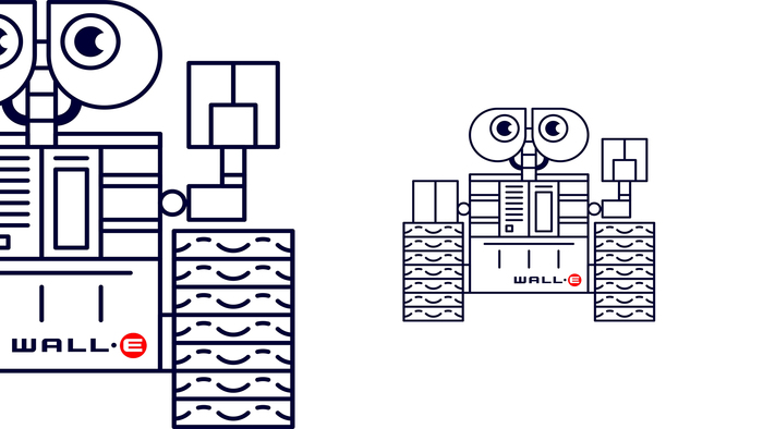 2024, WALL-E (Disney-Pixar) Icon Design by ARTRASIM