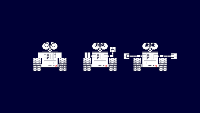 2024, WALL-E (Disney-Pixar) Icon Designs by ARTRASIM