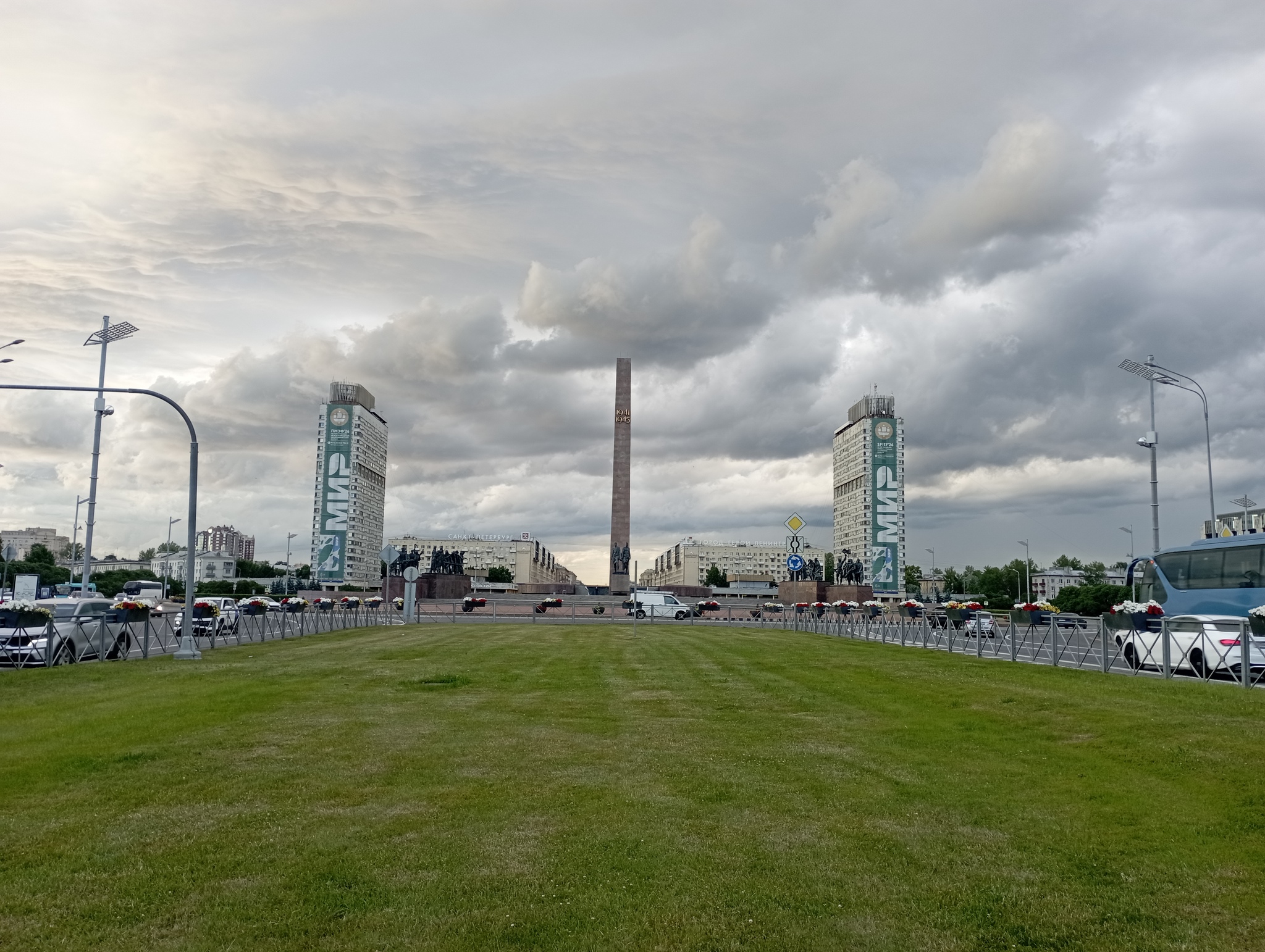 Сейчас в Петербурге. Площадь Победы - Моё, Санкт-Петербург, Площадь Победы