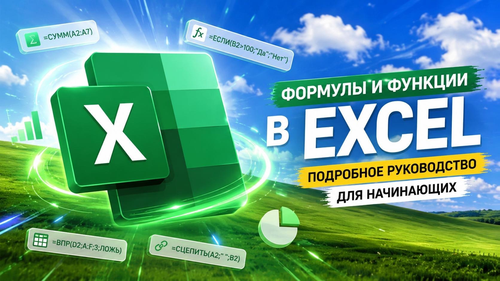 Excel Formulas and Functions: A Complete Guide for Beginners - IT, Microsoft Excel, Artificial Intelligence, Timeweb, Formula, Telegram (link), Longpost, Company Blogs