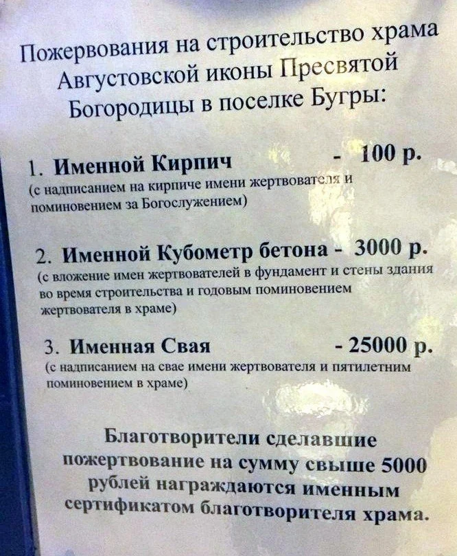 Nothing personal, just business. - Religion, Christianity, Orthodoxy, faith, ROC, Church, Business, Divorce for money, Price