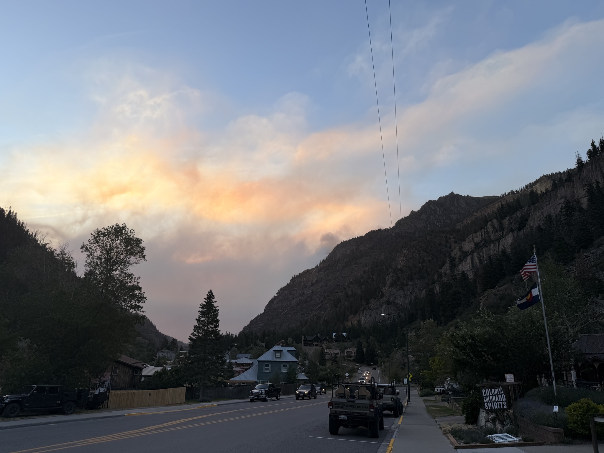 Our Summer Vacation/Wild Wildfires in Colorado - My, Colorado, The hot springs, Vacation, Fire, The mountains, Longpost