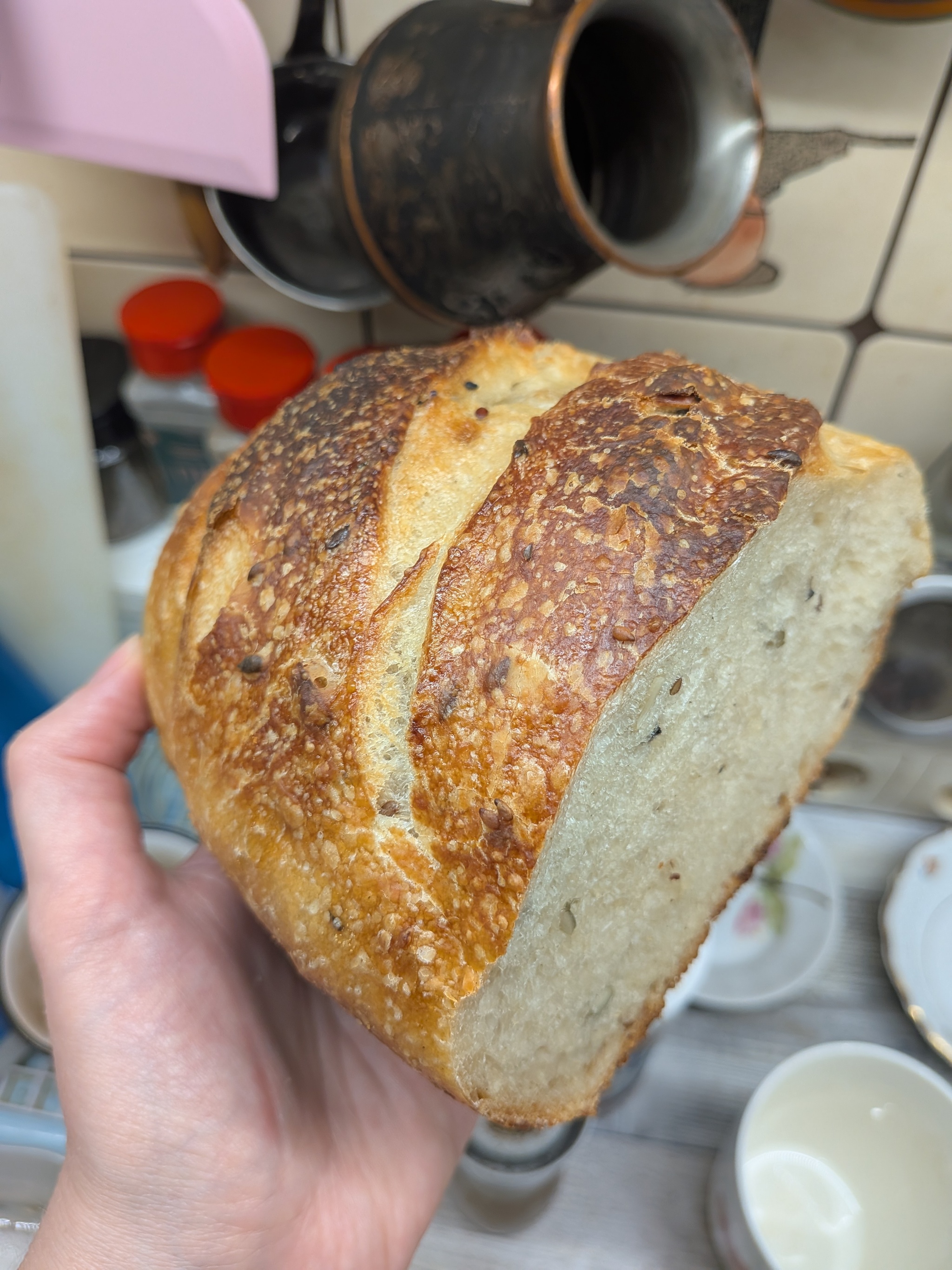 alalalsususu's response to Baguettes are disappearing from my apartment - My, Reddit (link), Recipe, Bread, Longpost