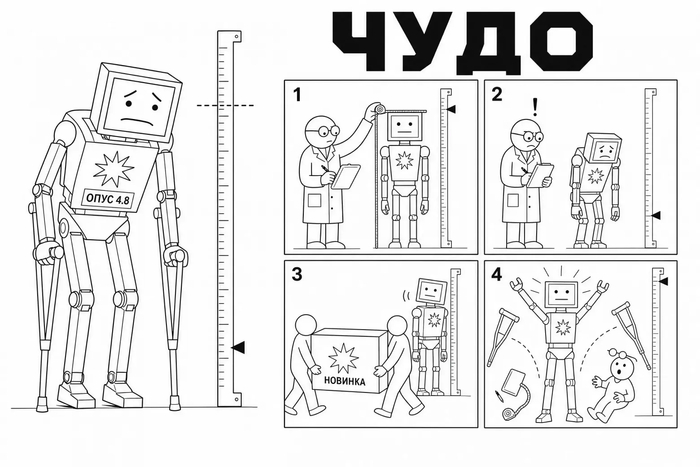 Аналитики заметили снижение качества модели, которое внезапно прошло, после выхода новой версии, что это если не чудо?
