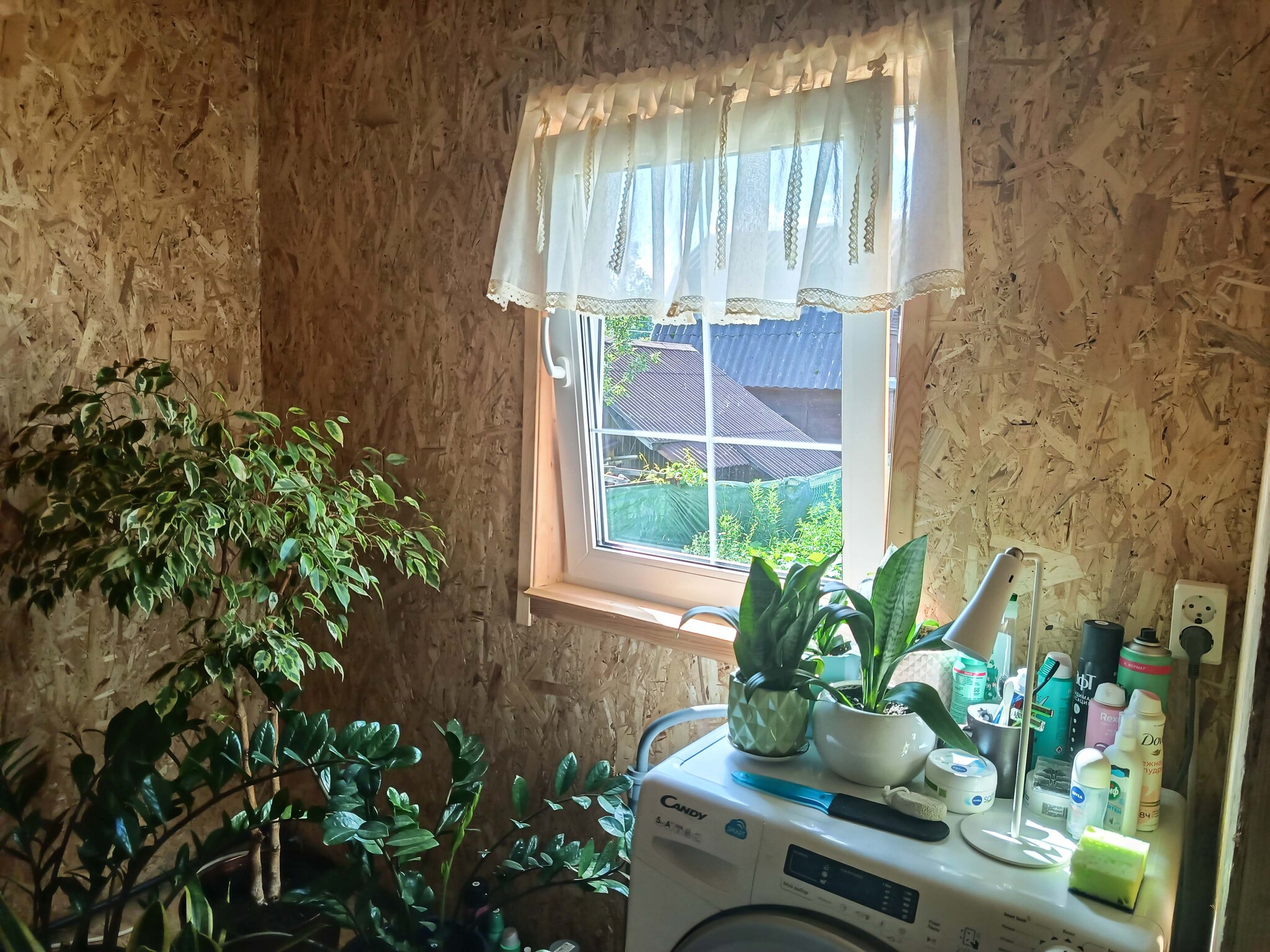 My number two dream is a lampshade over the table. And just lots of photos of our 6x6 house. - My, Dacha, Saint Petersburg, Layout, Longpost, Village