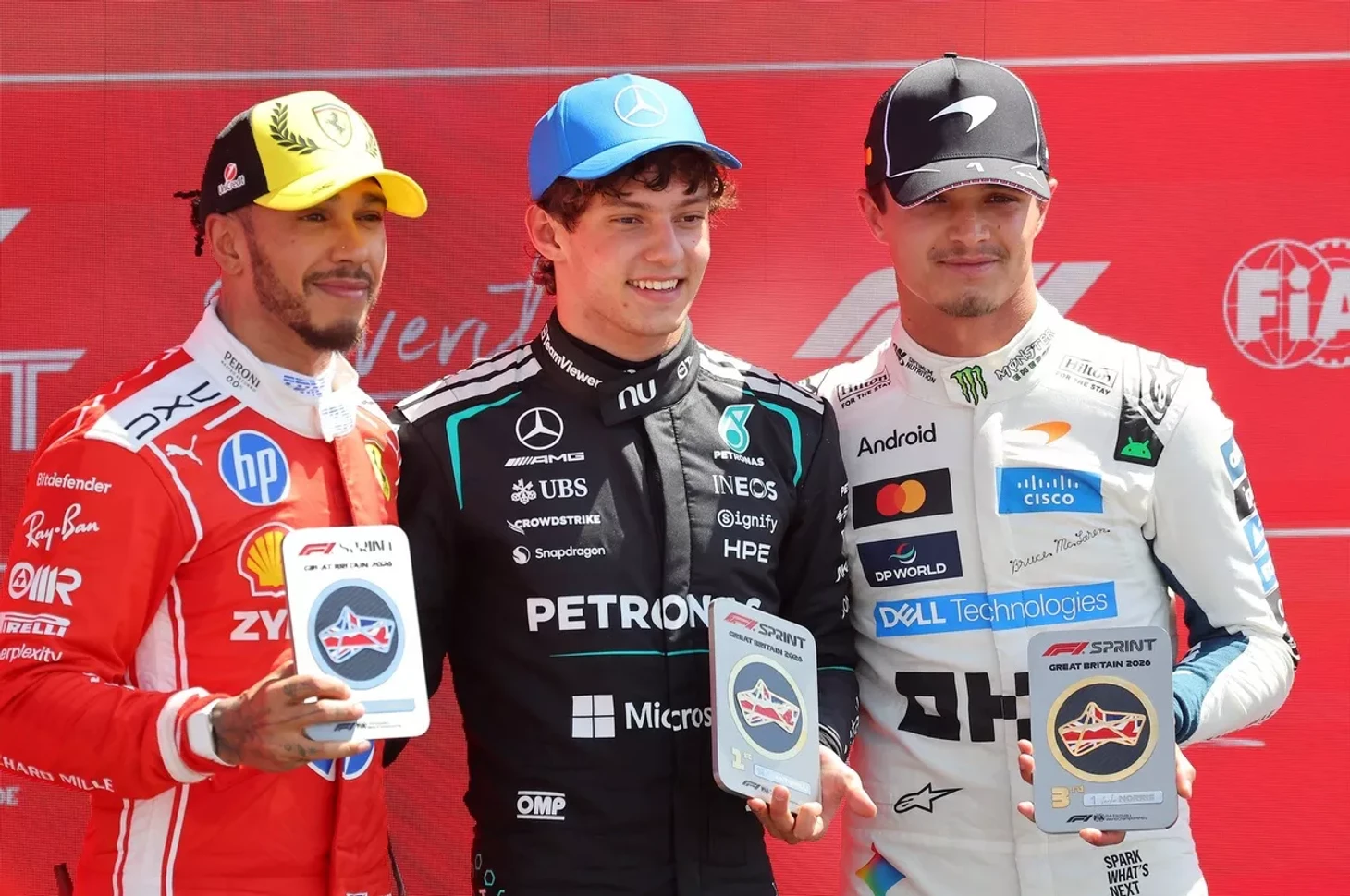 2026 British Grand Prix: Leclerc wins for the first time in two years, Russell and Hamilton take home podium - Series F1 is the queen of motorsport, My, Автоспорт, Formula 1, Speed, Race, Competitions, The photo, Great Britain, Charles Leclerc, Lewis Hamilton, George Russell, Lando Norris, Ferrari, Max Verstappen, Mercedes, Mclaren, Jeremy Clarkson, Brian May, Athletes, Sport, Extreme, Longpost