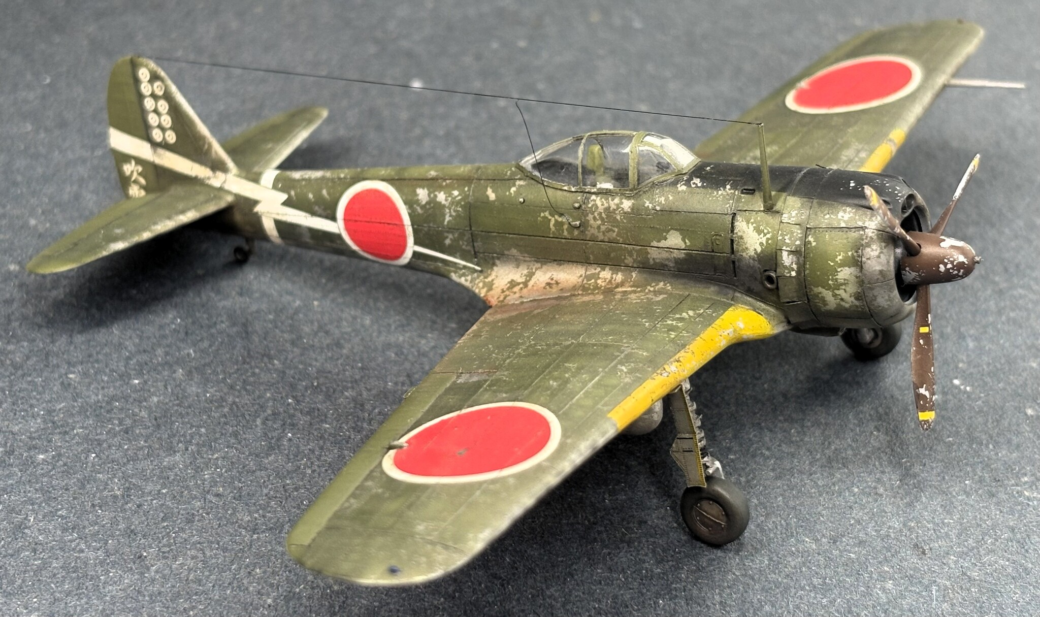 Nakajima Ki-43 Hayabusa (1/72 Hasegawa) - Series Nakajima Ki43 Hayabusa 172 Hasegawa, My, Collection, Japan, Airplane, Scale model, Modeling, Stand modeling, Collecting, Scale models, Military equipment, Painting, Long, Military history, Fighter, Painting miniatures, Japanese, Military aviation, Longpost