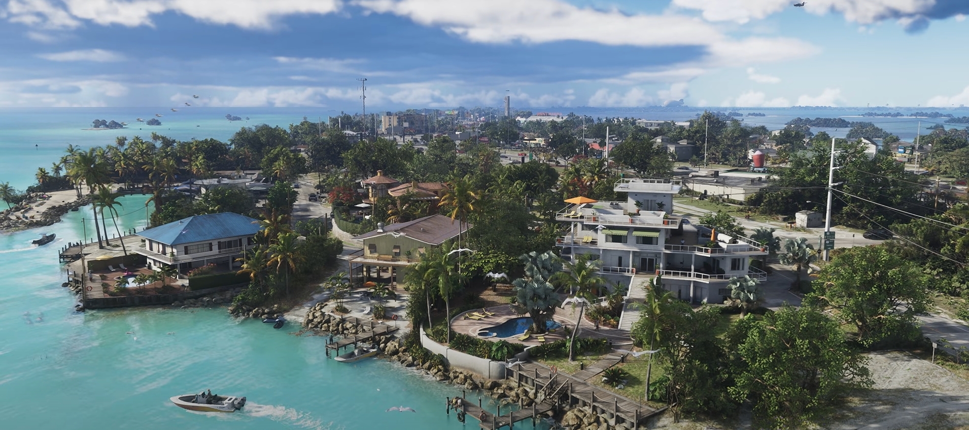 A blogger recreated locations from the GTA 6 trailer in Minecraft—the project took almost a year. - Gta 6, Minecraft, Creation, Rockstar, Gta vice city, VKontakte (link), Longpost