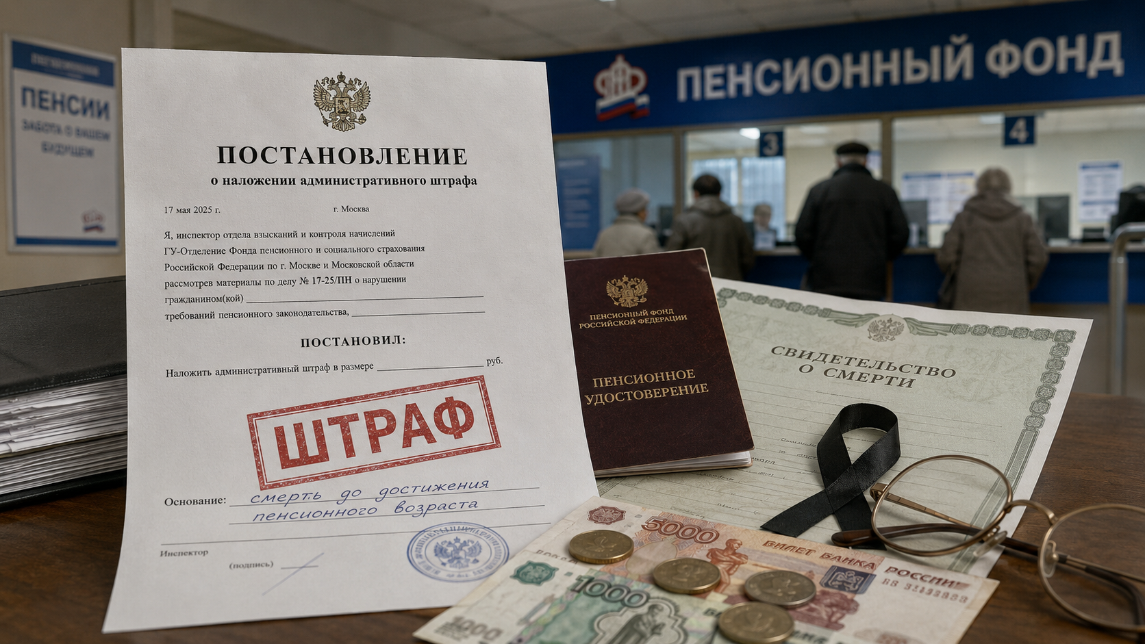 The State Duma has proposed fining Russians for dying before reaching retirement age. - Neural Network Content, Fake news, IA Panorama, Satire