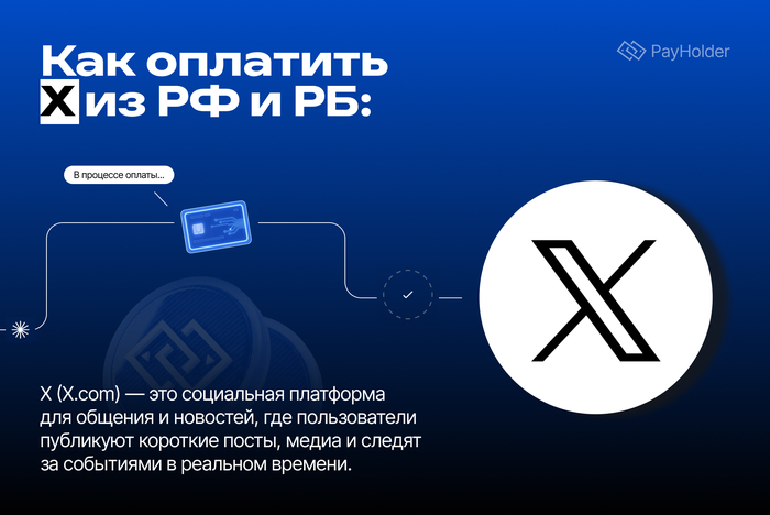 Как оплатить X Premium из России и Беларуси
