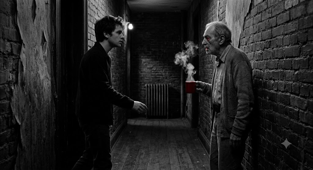 The old man from apartment thirty-three asked me not to tell my name to anyone. - My, Horror, Reddit, Translation, Translated by myself, Nosleep, Страшные истории, Story, Mystic, Thriller, Fantastic story, Fearfully, Longpost, CreepyStory, Video, Rutube