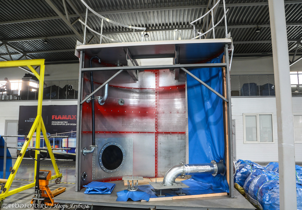 How FLAMAX Water Tanks Are Made (Part 1) - Series My Industrial Reports  MECHANICAL ENGINEERING, My, Production, Industry, Russian production, Import substitution, Factory, Longpost