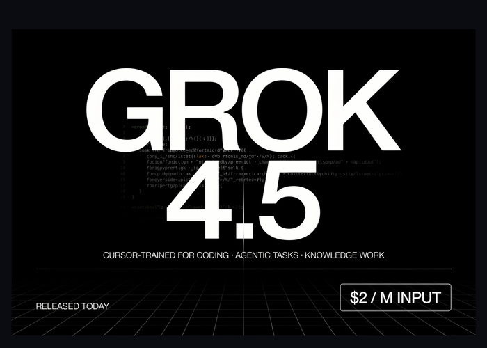 SpaceXAI (экс-xAI) выпустила Grok 4.5: тренировали вместе с Cursor, а по цене — вдвое дешевле Anthropic