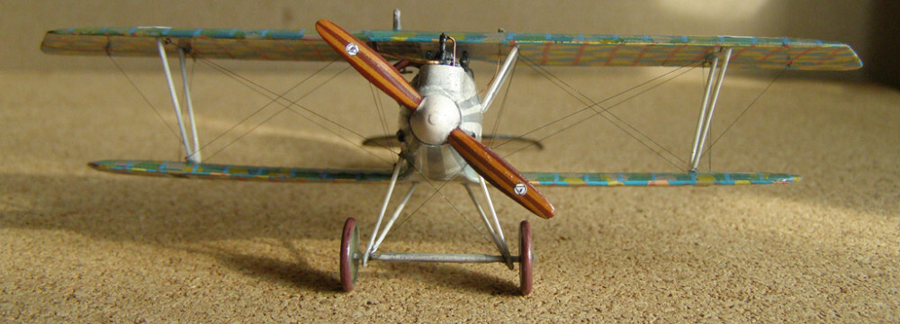 Pfalz D.IIIa – Striped - My, Aviation, Military aviation, Fighter, Aircraft modeling, Stand modeling, Scale model, Longpost