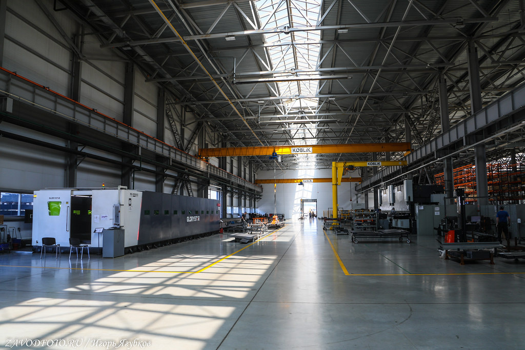 What is the new KOBLiK GROUP plant in Voronezh like? It makes semi-trailers for agriculture (part 1). - Series My Industrial Reports  MECHANICAL ENGINEERING, My, Production, Industry, Russian production, Import substitution, Factory, Longpost