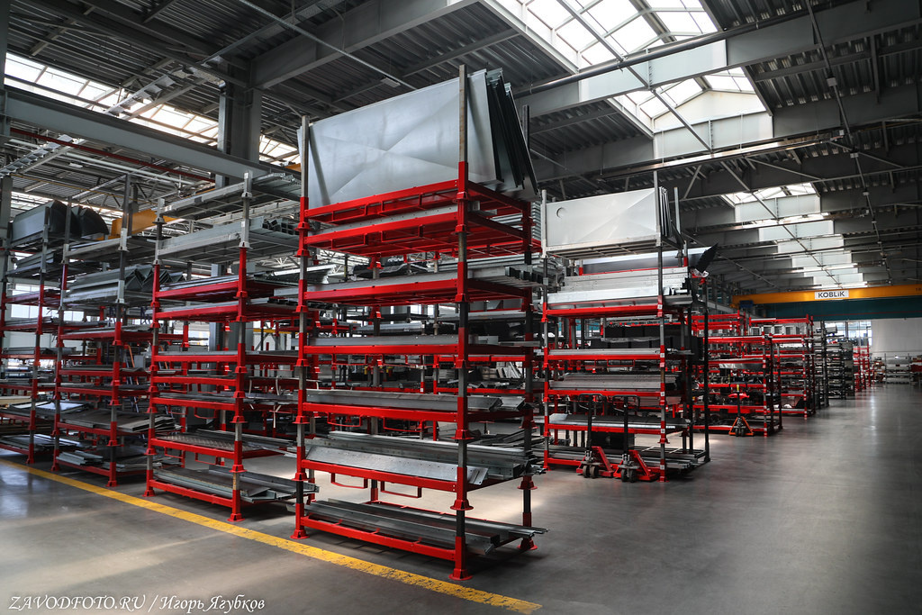 What is the new KOBLiK GROUP plant in Voronezh like? It makes semi-trailers for agriculture (part 1). - Series My Industrial Reports  MECHANICAL ENGINEERING, My, Production, Industry, Russian production, Import substitution, Factory, Longpost