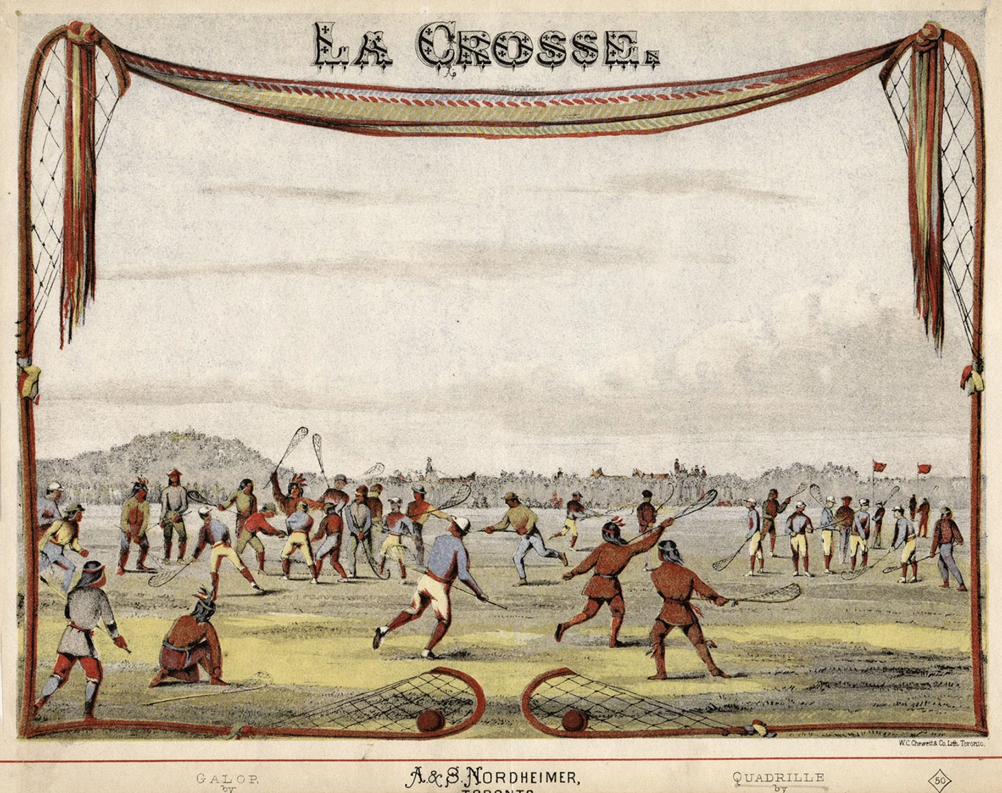 Lacrosse and stickball in art: painting, graphics - Series Lacrosse in Russia, My, Lacrosse, Painting, Art, Longpost