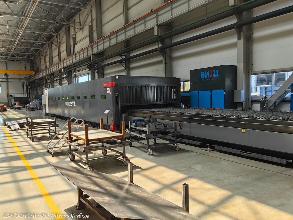 What is the new KOBLiK GROUP plant in Voronezh like, where they make semi-trailers for agriculture (part 2)? - Series My Industrial Reports  MECHANICAL ENGINEERING, My, Factory, Import substitution, Russian production, Industry, Production, Video, Rutube, Longpost