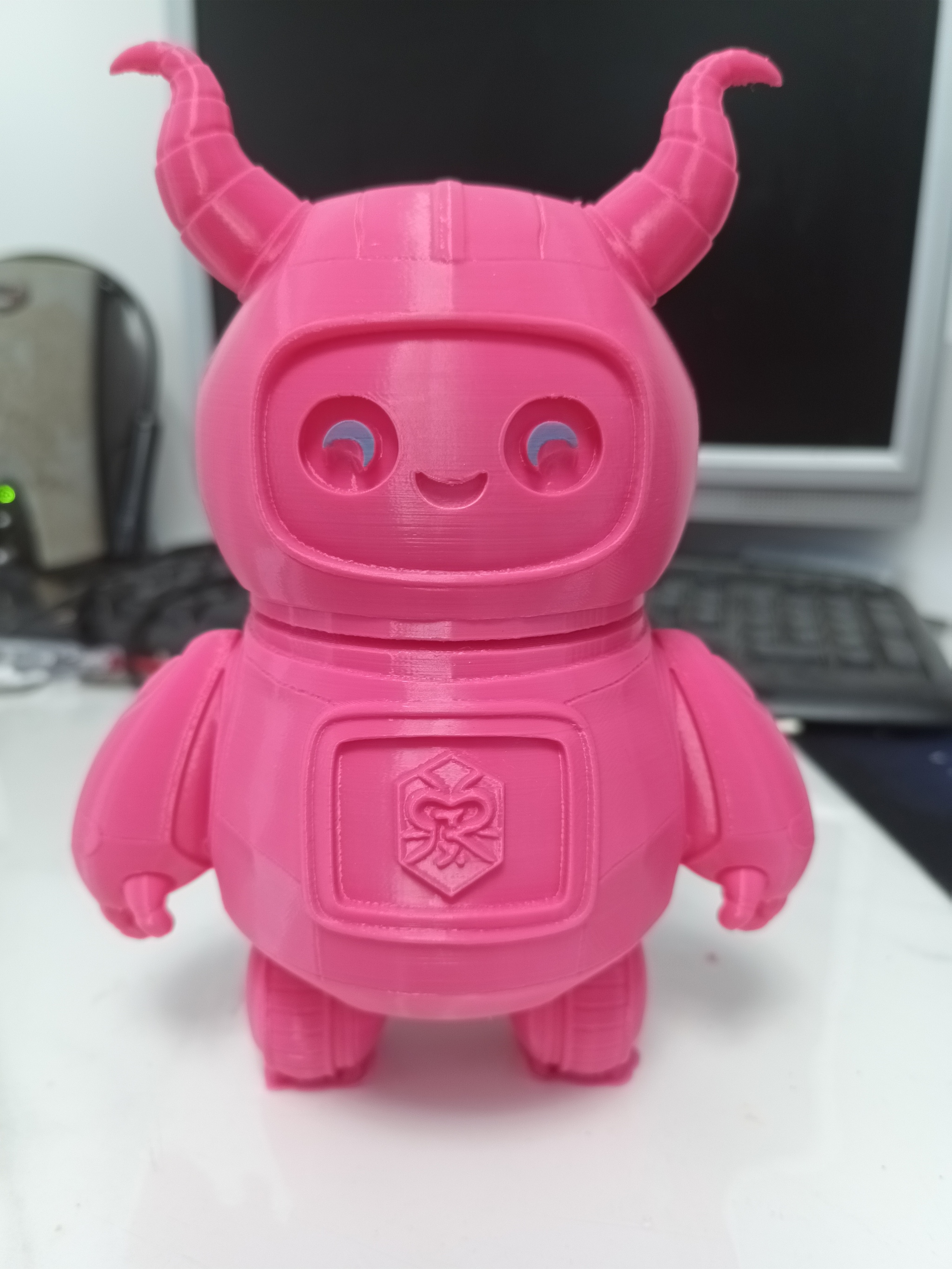 How AI text can be touched - My, 3D, 3D печать, 3D modeling, 3D printer, Artificial Intelligence, Milota, Image
