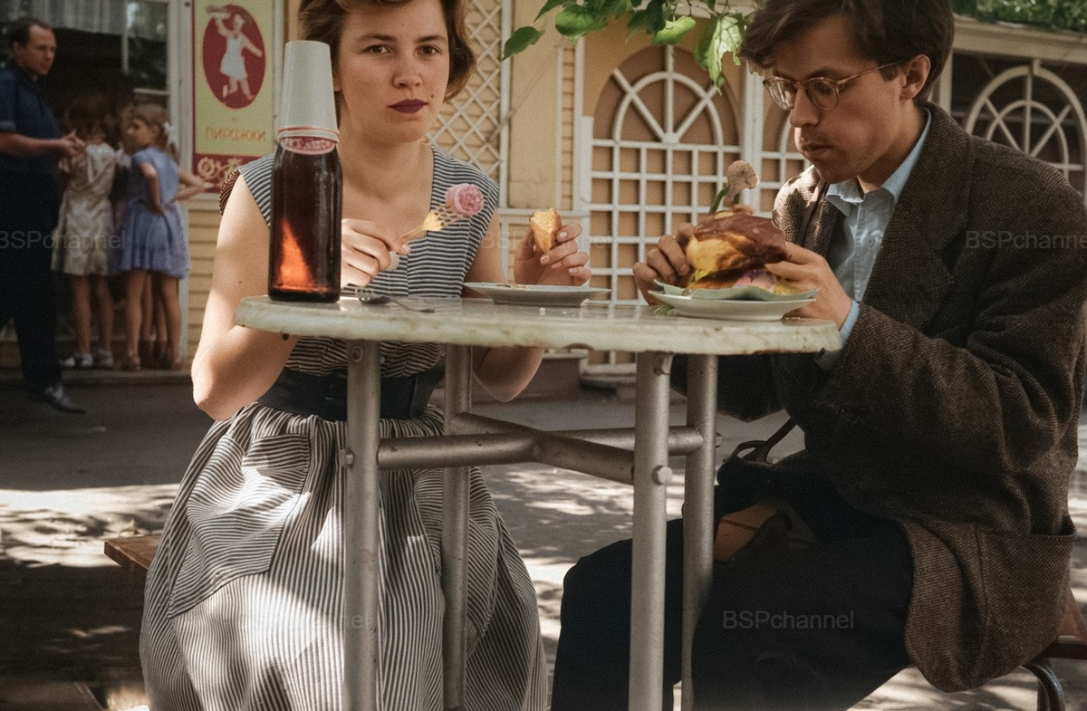 Post 14141969 - Series the USSR, My, 20th century, Old photo, The photo, Leningrad, Saint Petersburg, 60th, the USSR, Childhood in the USSR, Colorization, Longpost