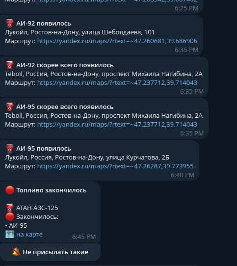 I got tired of reading Where's the gas?! in Crimean chats and made a map. A free one. - My, Petrol, Refueling, Gas station, Crimea, Sevastopol, Fuel, Deficit, With your own hands, Development of, Useful, Site, Краснодарский Край, Longpost