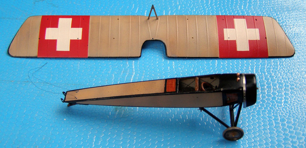 Morane L Parasol – Swiss Chocolate - My, Stand modeling, Aviation, Scale model, Modeling, Aircraft modeling, Longpost