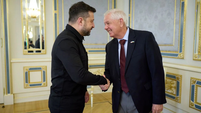 Зеленский был последним, с кем встречался Грэм перед своей кончиной