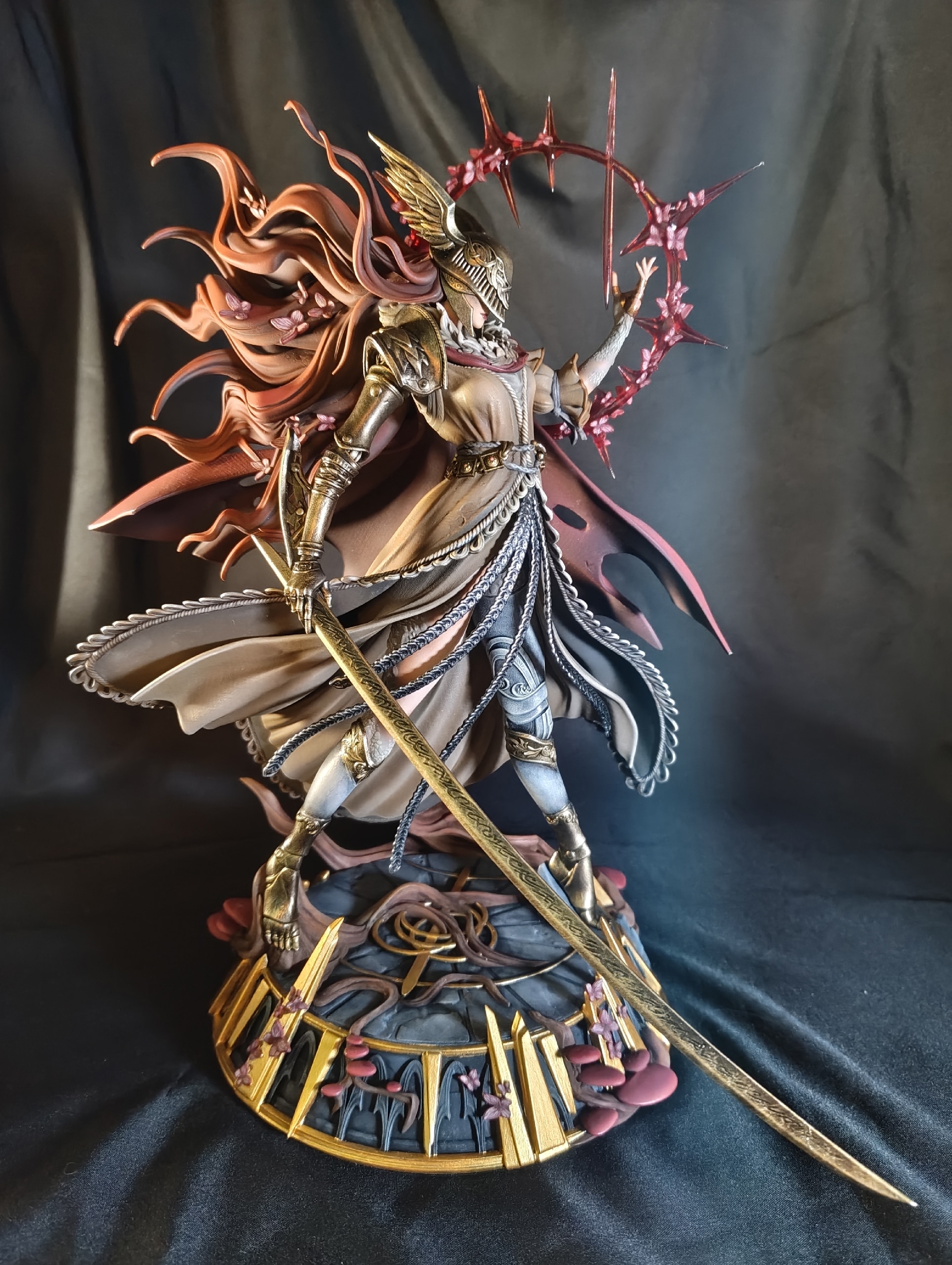 I am Malenia, blade of Miquella - 3D, Painting, Elden Ring, Malenia, Fromsoftware, Souls-Like, Painting miniatures, Longpost