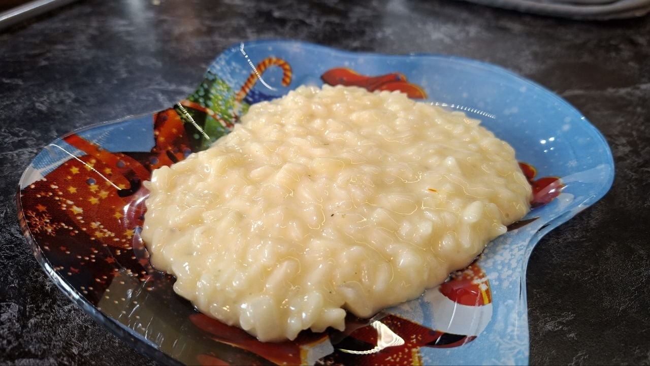 Risotto alla Milanese - самое популярное ризотто Италии - Серия Обычные блюда со всего мира, Моё, Рецепт, Мужская кулинария, Италия, Ризотто, Длиннопост