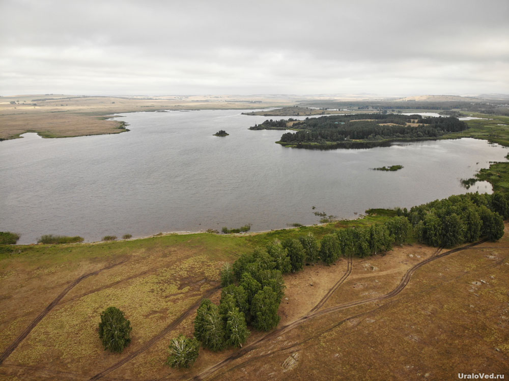 Grafskoye Reservoir - Bashkir steppe, horses and water surface - Series Reservoirs of Bashkortostan, My, Leisure, Water, Tourism, Bashkortostan, Lake, Longpost