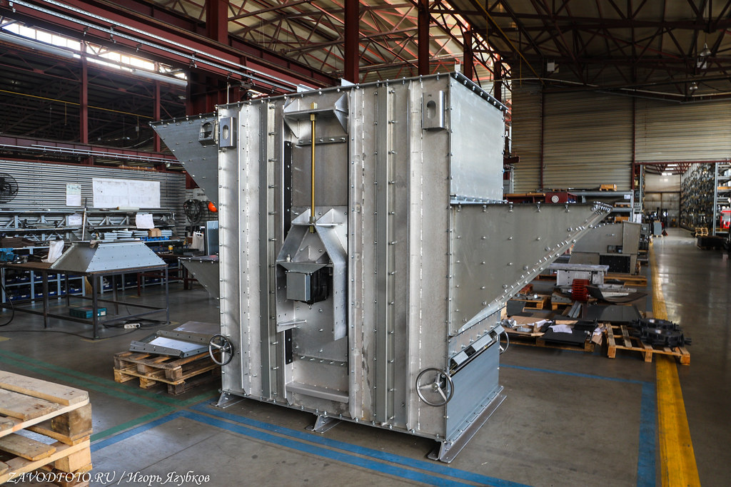 How grain elevator equipment is manufactured at the KOBLiK GROUP plant in Voronezh - Series My Industrial Reports  MECHANICAL ENGINEERING, My, Factory, Import substitution, Russian production, Industry, Production, Video, Rutube, Longpost