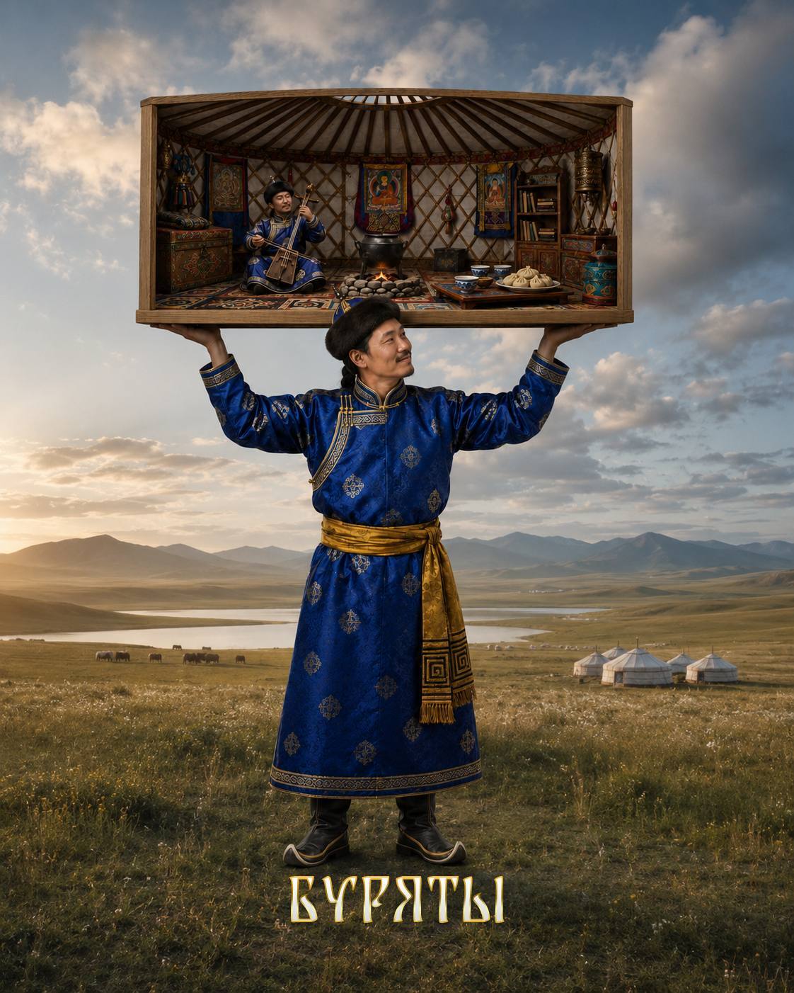 This is a trip around Russia without suitcases and tickets. - Neural Network Content, Artificial Intelligence, Neural network art, Russia, People, The culture, Traditions, Longpost
