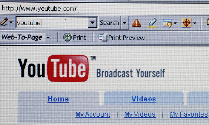 ��� �������� ��������� ����� YouTube � ����� ������ ��� ����, 2005 ���. ��������: Jeff J Mitchell / Getty Images.