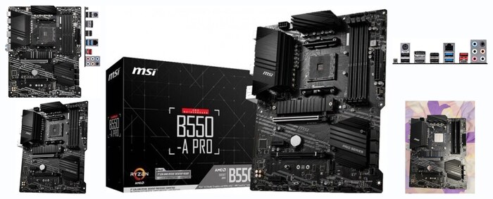 ����������� ����� Msi B550-A PRO (AM4, ATX)