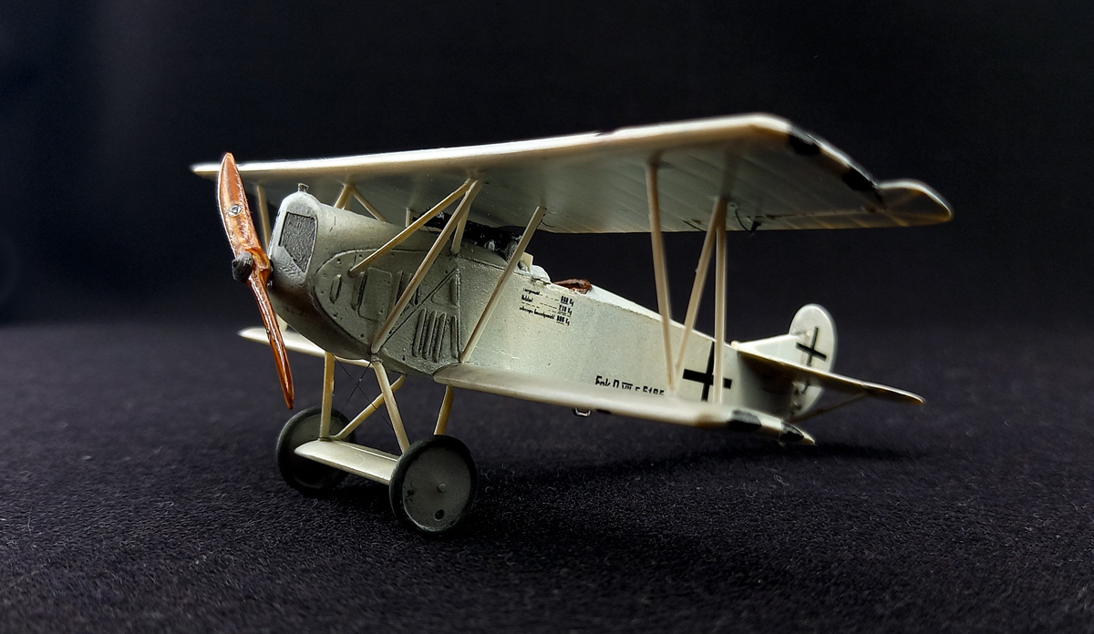 Fokker D.VII F - My, Fighter, Military aviation, Aviation, Aircraft modeling, Stand modeling, Scale model, Longpost