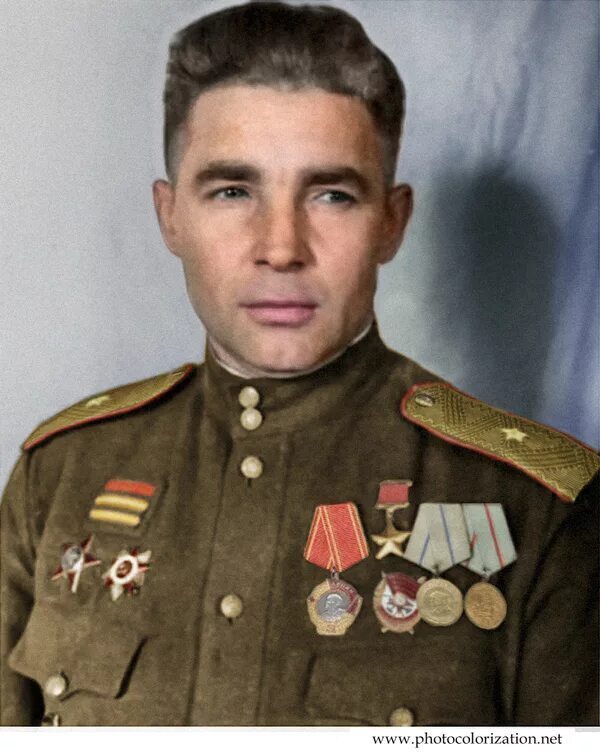На фото Василий Филиппович Маргелов
