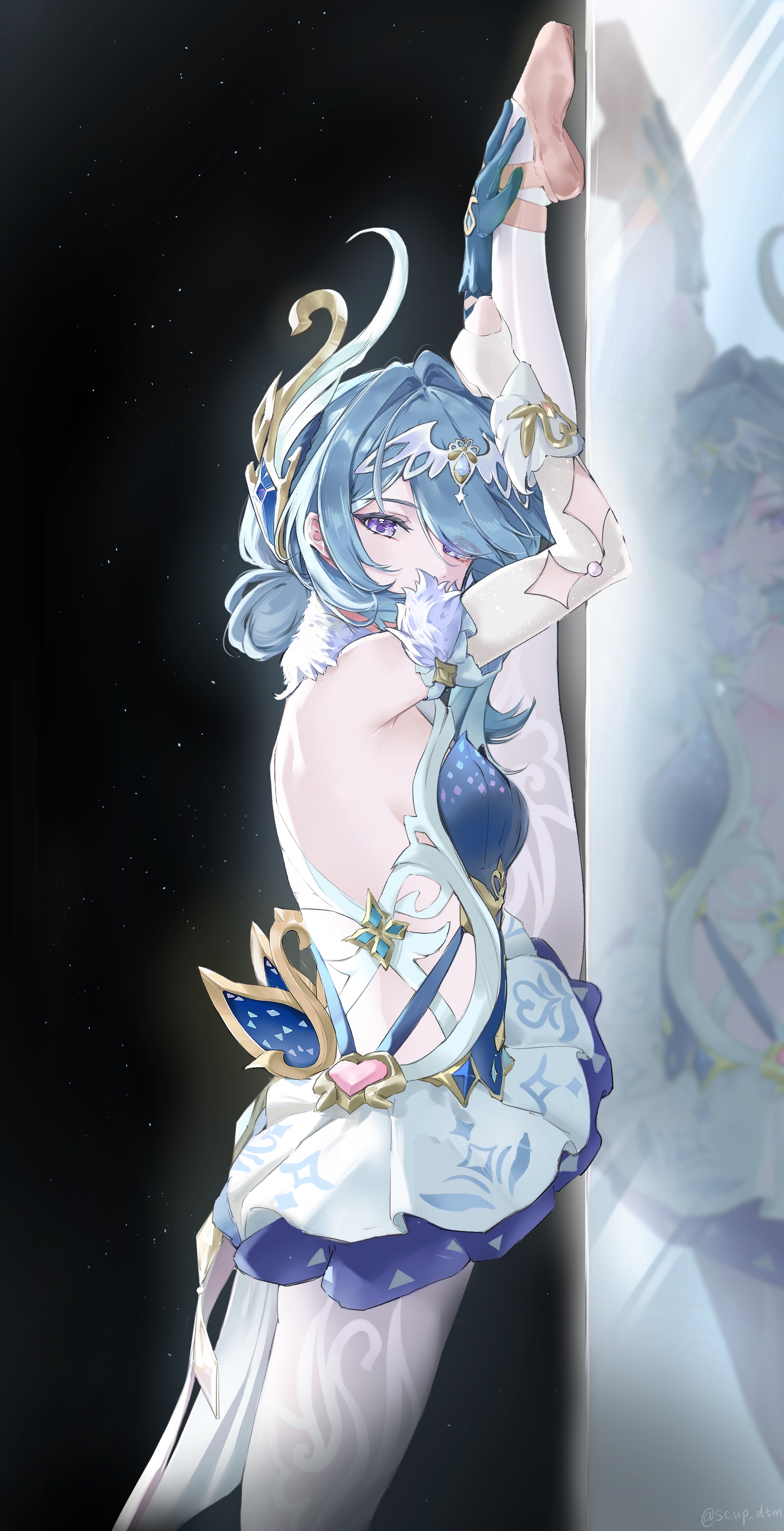 Hoba! - Pixiv, Anime, Anime art, Genshin impact, Odette (Genshin Impact)
