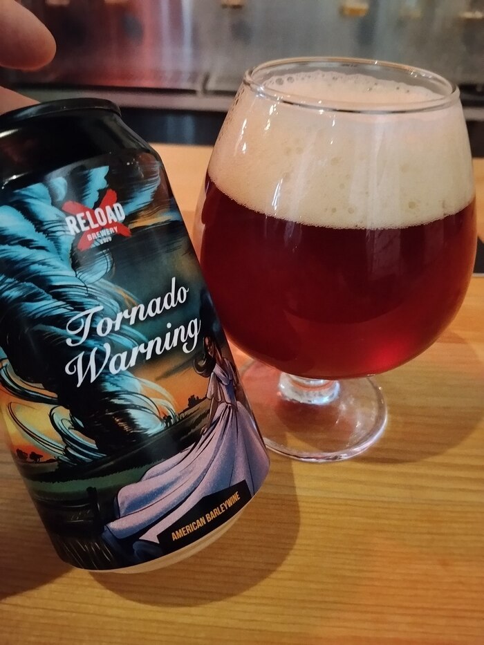 Tornado Warning (Barleywine) �� Reload Brewery