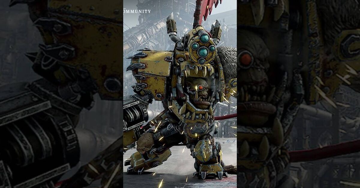 New Legendary Orc Lord Nazdreg Ug Urdgrub for Total War: WARHAMMER 40,000 - My, Warhammer, Games, Video game, Wh News, Warhammer 40k, Computer games, Video, Youtube