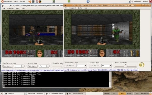 ������� DOOM �� ���� ���������� ��� Linux