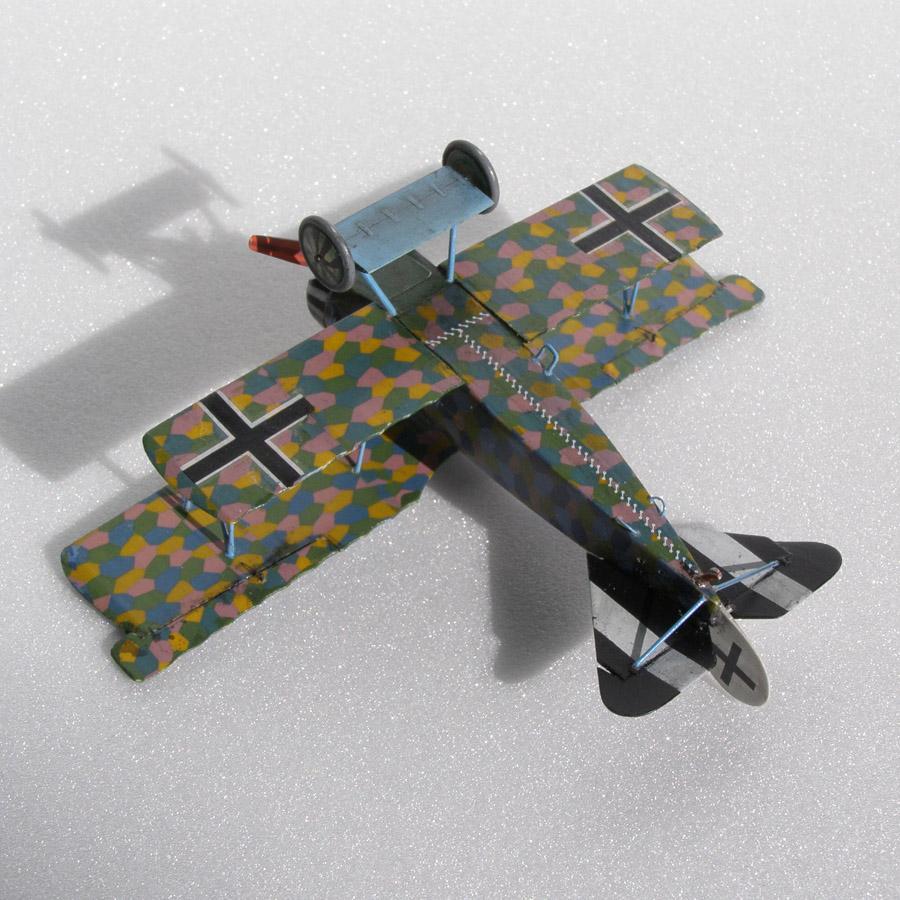 Fokker D.VI - My, Aviation, Military aviation, Fighter, Aircraft modeling, Stand modeling, Scale model, Longpost