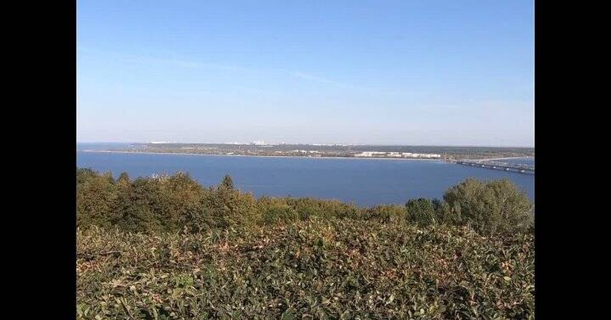 Ulyanovsk. The Volga River. View of two bridges. - Series Ulyanovsk, My, Travels, Vacation, Туристы, Ulyanovsk, Bridge, Drive, Interesting places, Leisure, Volga river, Video, Video VK