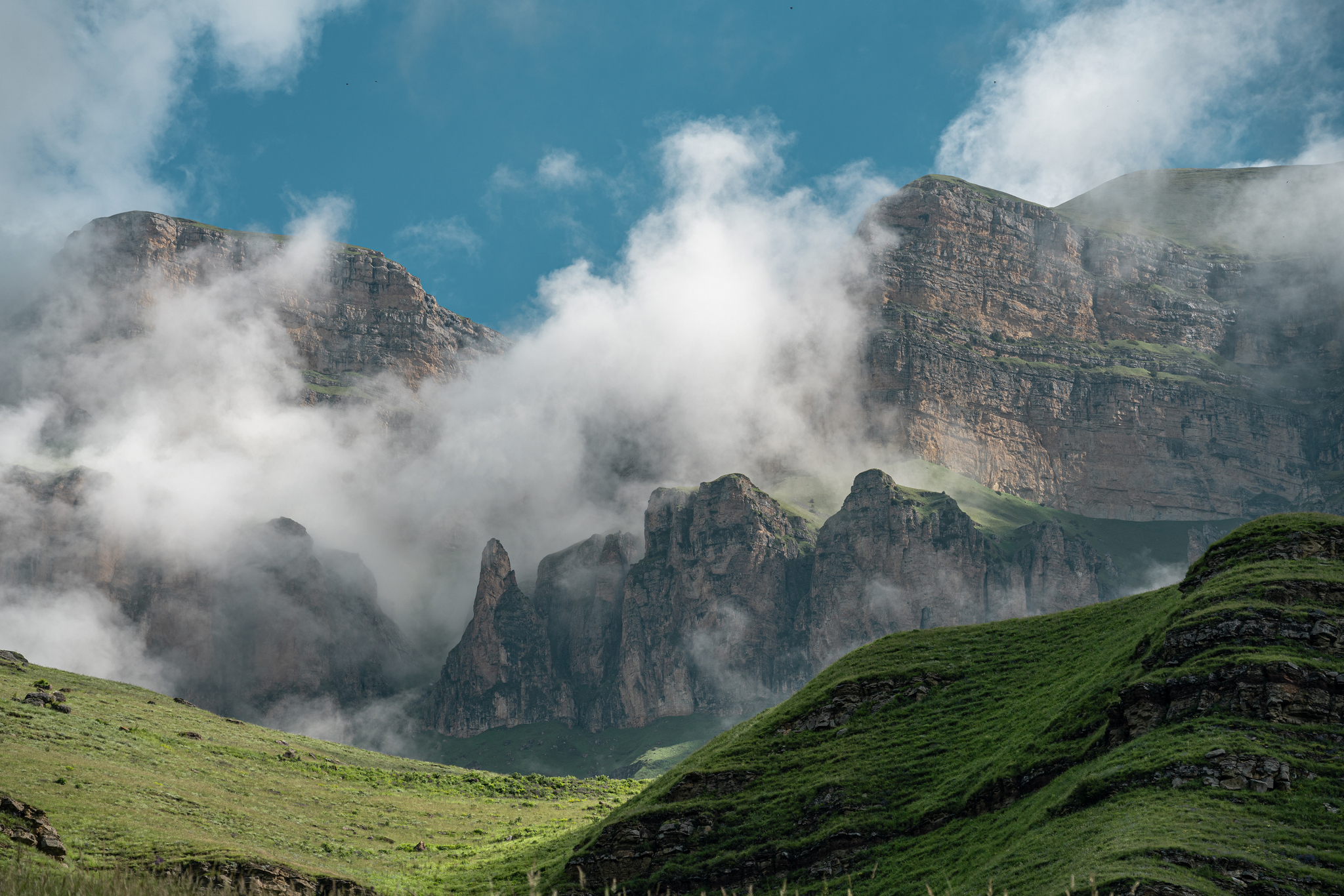 From a walk around Elbrus - My, The photo, The mountains, Mountain tourism, Nature, Hike, Landscape, Lake, Caucasus mountains, Elbrus
