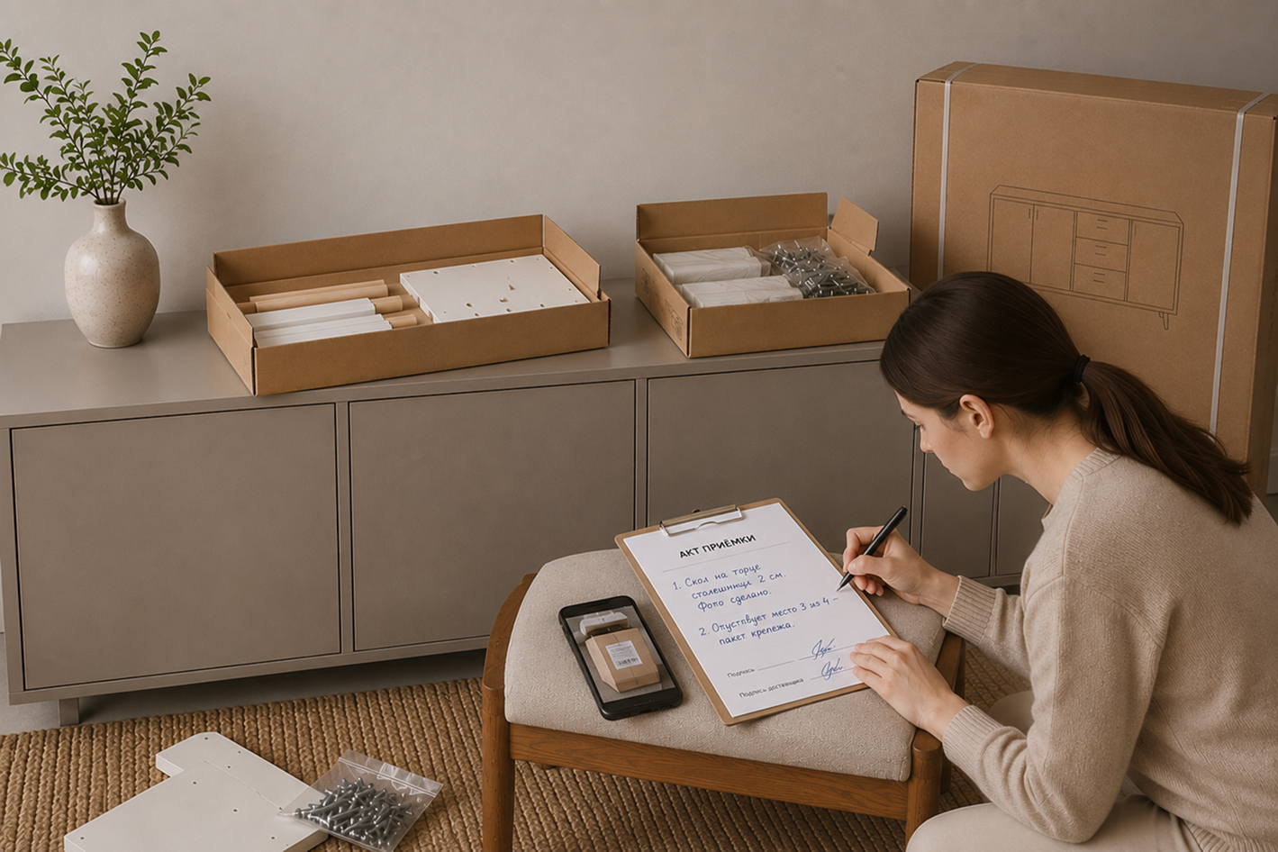 How to Accept Furniture Upon Delivery: A Buyer's Checklist - My, Spare parts, Order, Delivery, Consumer rights Protection, Longpost