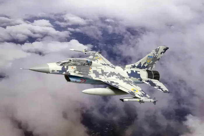 Очередной украинский F-16 упал, наткнувшись на российскую «Герань»